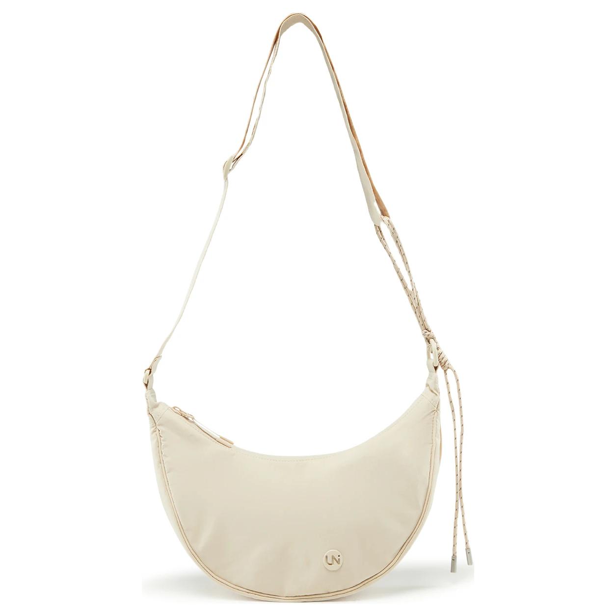 Li-Ning Plain Simple Adjustable Shoulder Strap Nylon Crossbody Bag Unisex bags Sand-Khaki ABDV231-2 Dune Khaki Khaki