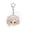 Bungo Stray Dogs Acrylic Keychain Dazai Osamu Edogawa Rampo Nakajima Atsushi Kawaii Exquisite Bag Decoration Keyring Pendant