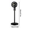 3 Speed Quiet Tower Fan Adjustable Air Circulation Standing Fan For Bedroom Home Office Living Room, Compact Desktop Cooling Fan