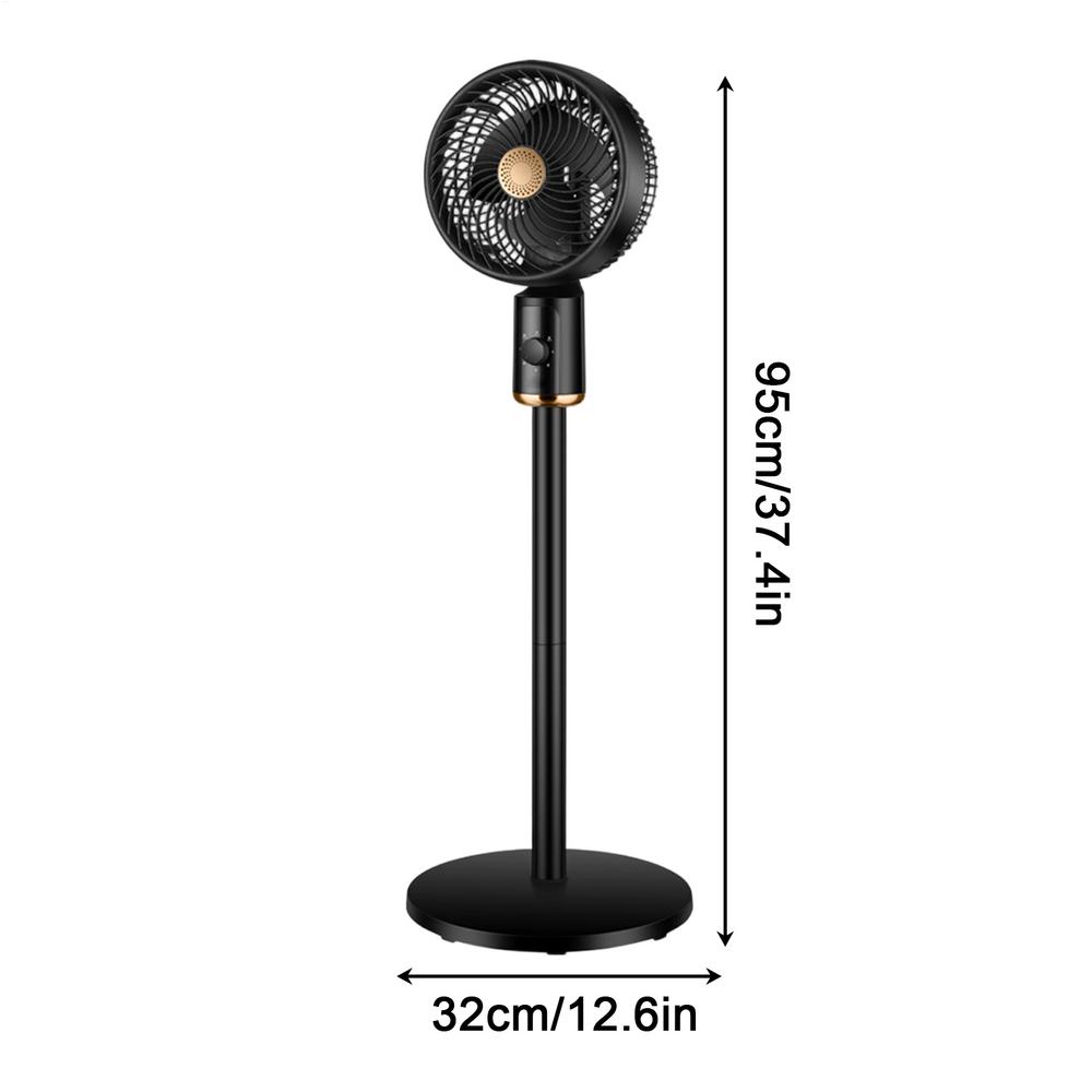 3 Speed Quiet Tower Fan Adjustable Air Circulation Standing Fan For Bedroom Home Office Living Room, Compact Desktop Cooling Fan