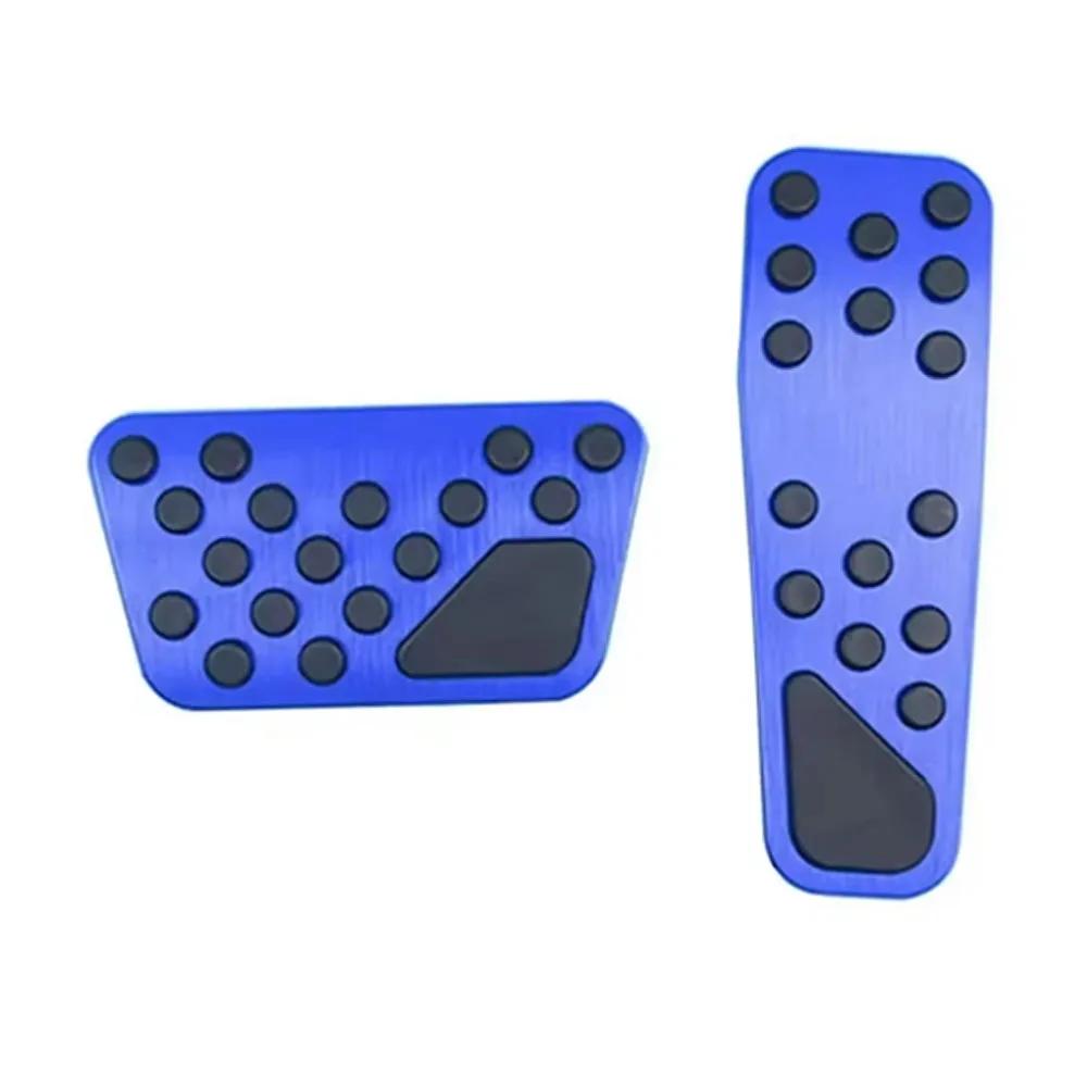 Car Foot Pedals For Jeep Wrangler JK J8 TJL-J8 2007~2018 High Quality Accelerator Non-slip Fuel Brake No Drilling Alloy Covers