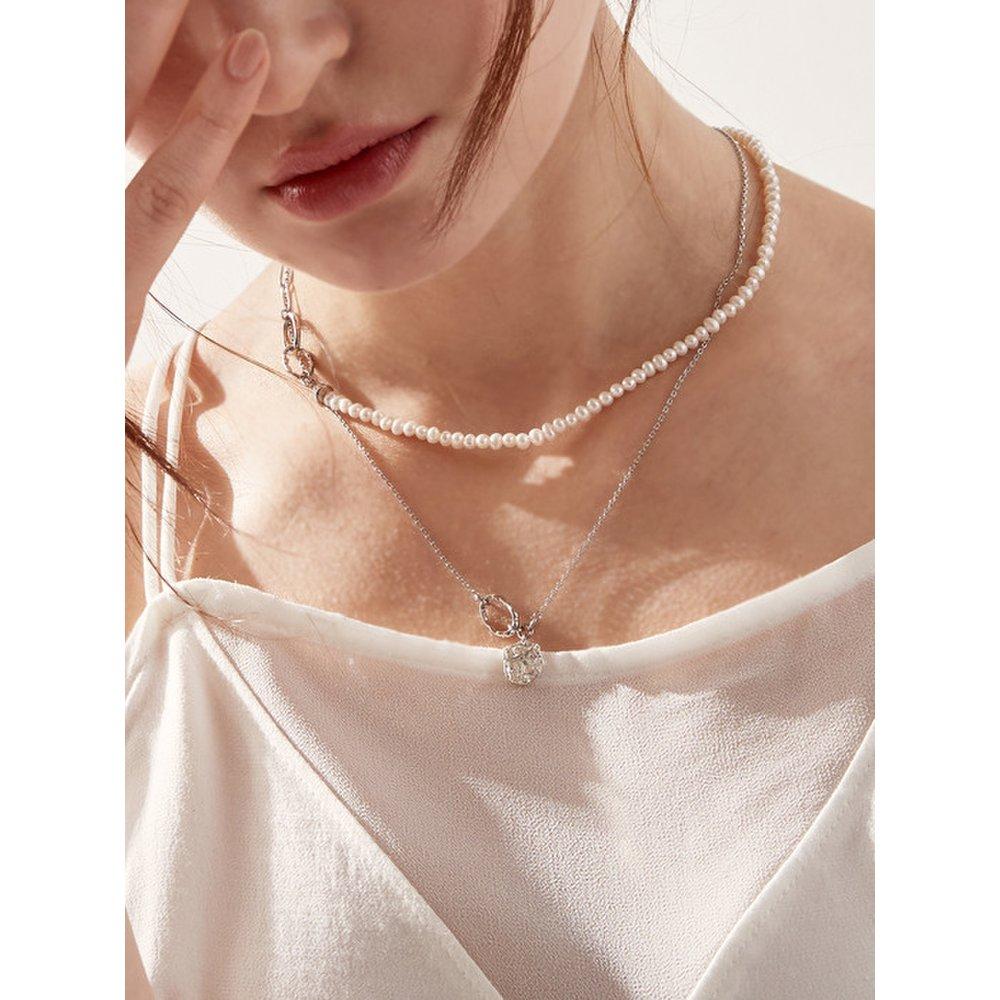 Two-Way Pearl Necklace+Bracelet