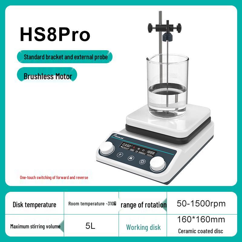 Laboratory Multi-Position Digital Magnetic Stirrer with Heating & Constant Temperature Control