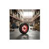 14 Inch Air-Filled Wheel Wear Resistant Hand Wagon Replacement Wheel Professional Hardware Effortless Rolling Wide Surface