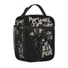 My Chemical Romance 2025 Black Parade Tour Insulated Lunch Bag Thermal Meal Container Tote Lunch Box Girl Boy School Travel