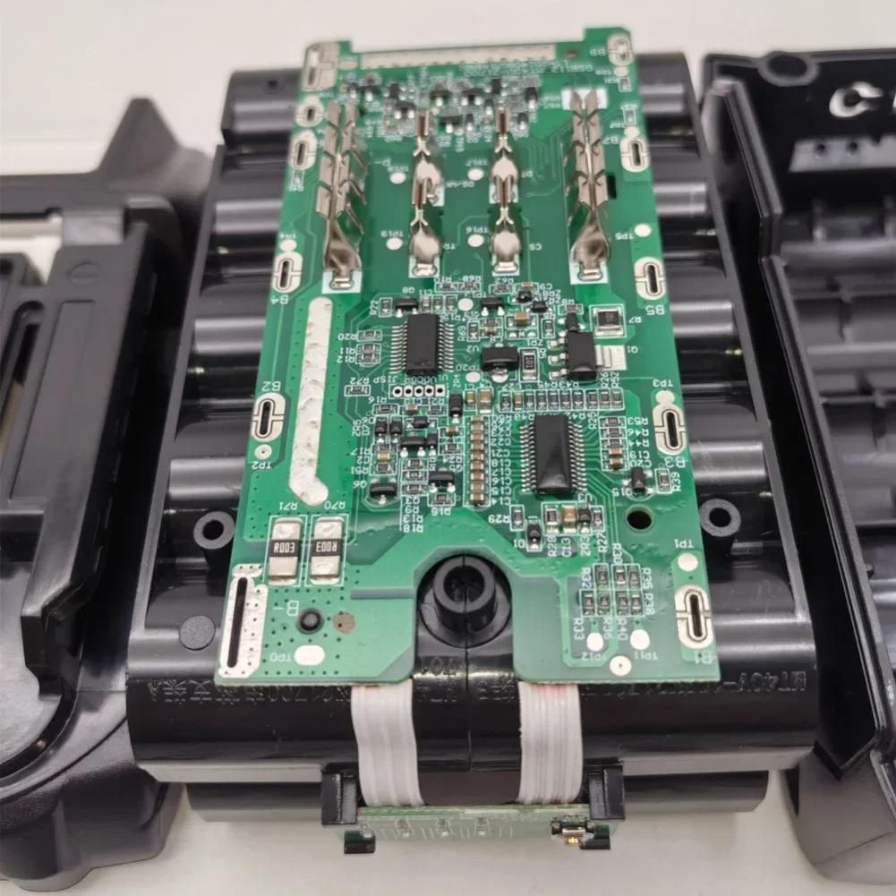 Battery Kit for 40V Brushless Tools with 10pcs 21700 Cells and Safety Protection Compatible with BL4020 BL4030 BL4025