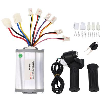 24V 800W Brushed Motor Controller Digital Power Display Twist Throttle Handle Electric Bicycle