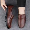 Mode Echtes Leder Fahren Freizeitschuhe Luxus Herren Slipper Weiche Mokassins Herbst Winterschuhe Mann Hohe Qualität Herren Business Schuhe