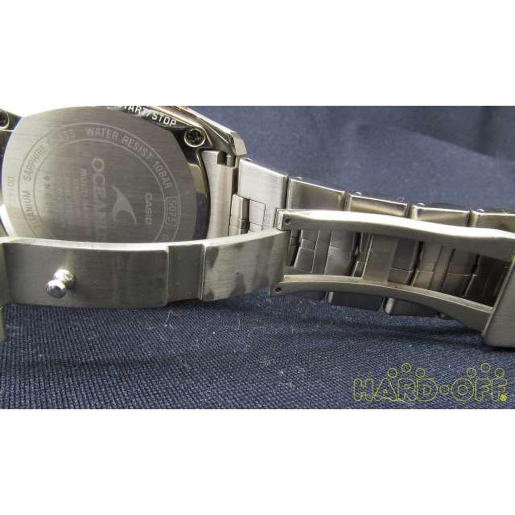 Used CASIO OCW-S1400 Solar Radio-controlled Watch