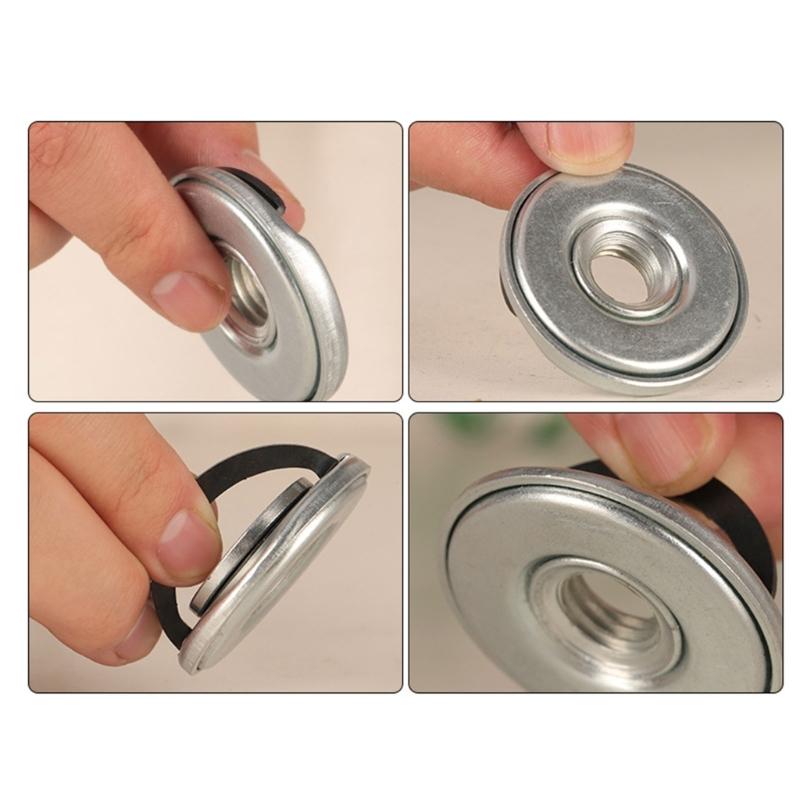 Universal Lightweight M14 Carbon Steel Quick Locking Nut For Angled Grinder Flange Portable Easy Tool Less Installation