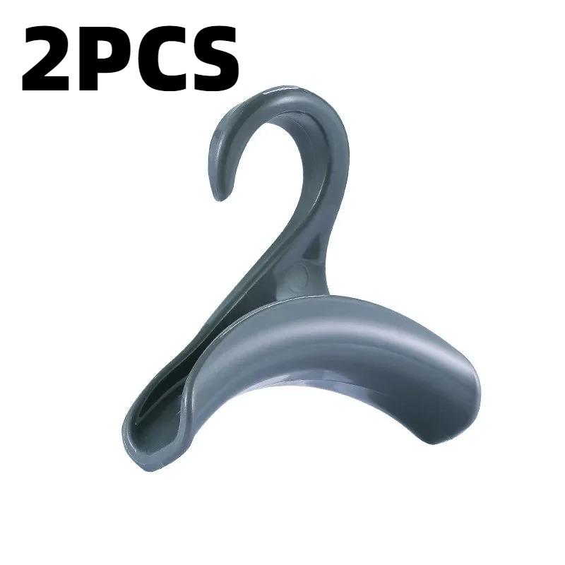 8PCS Bag Hook Wardrobe Multifunction Handbag Organizer Hanger Hook Reusable Handbag Hat Scarf Storage Rack Sturdy Curved Design