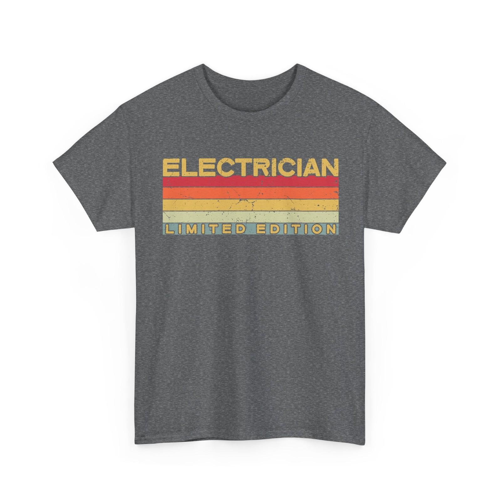 Electrical Worker T-Shirt, Electrician Limited Edition Handyman Men Shirt XL