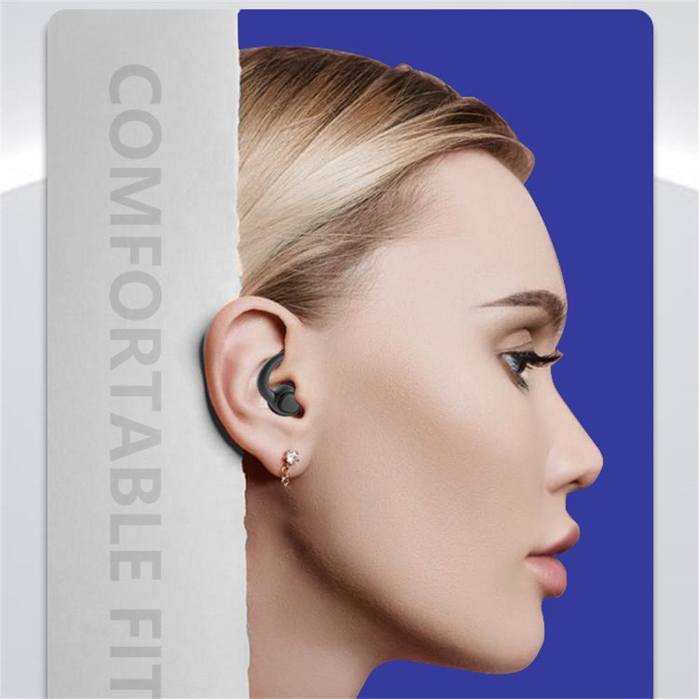 1 Pair Silicone Ear Plugs Waterproof For Sleeping Noise Cancelling Comfortable