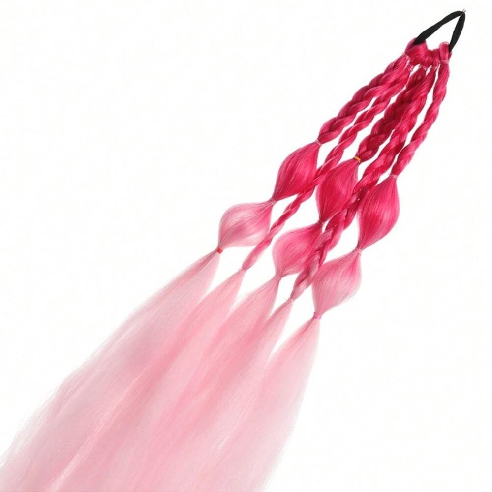 Lantern Braid Twist Braid Bulk Colorful Braided Ponytails Long Bubble Jumbo Braid for Women