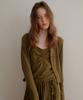 Sieering Mona Set Cardigan_[Khaki]