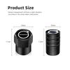 4PCS Car Metal Valve Caps Volvo Xc60 Xc40 Xc90 S60 S90 V60 V90 Ex30 Ex90 C40 Em90 Xc70 V40 Tire Stem Dust Proof Covers