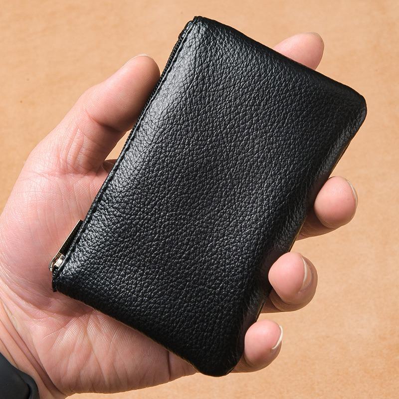 Zipper Change Bag Women's Mini Bag New Small Wallet Card Bag Men's Fashion Portable Key Storage Coin Bag