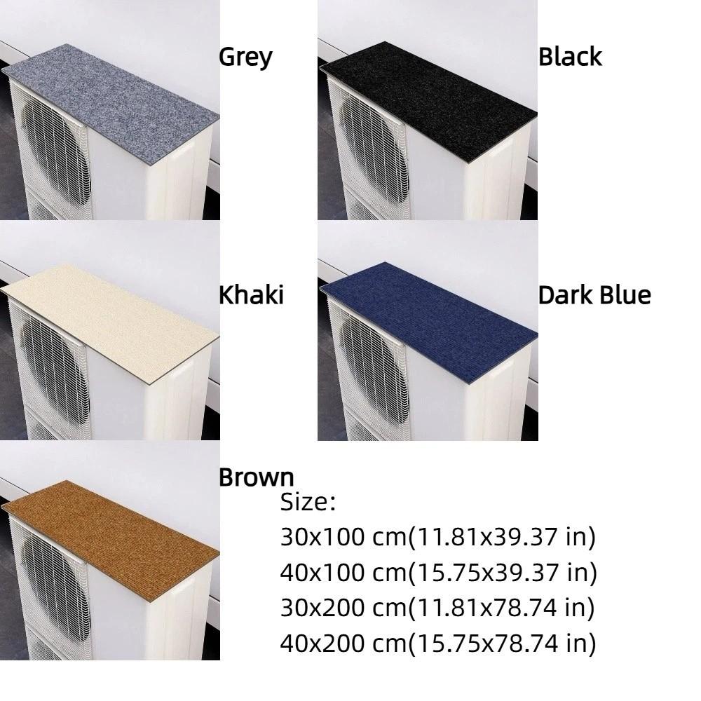 Rainproof Outdoor Unit Silencing Pad Waterproof Noise Reduction Pad Protective Cover Roof