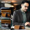 Magnetic Detachable Wallet Case Compatible With Samsung Galaxy Z Fold 5, Pu Leather Cover With Credit Card Cash Holder