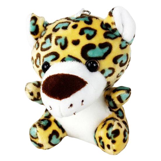 Animal Keychain Jungle Animal Monkey Tiger Lion Giraffe Elephant Leopard Doll