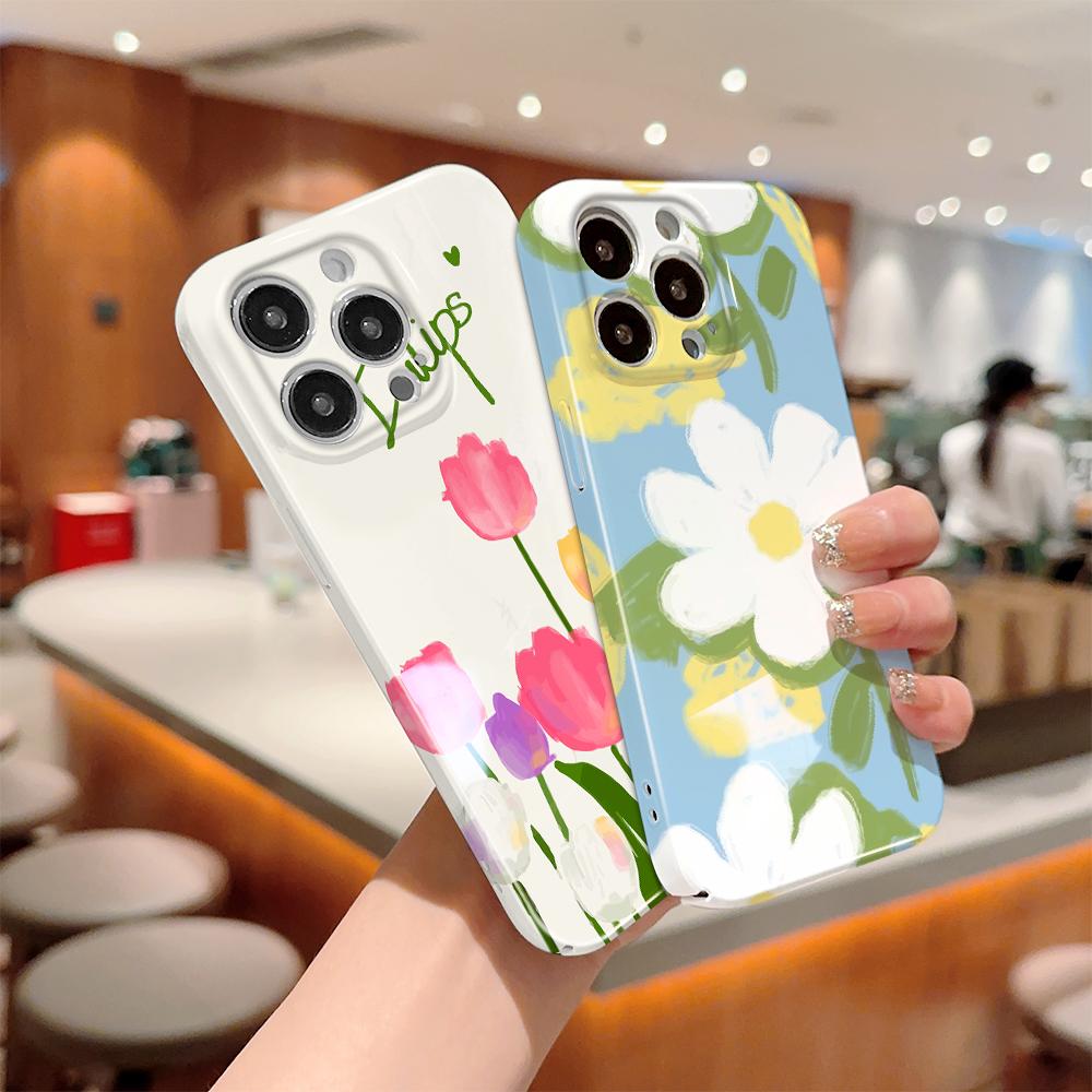 All-inclusive Film Phone Case Cartoon Fashion Design Hard Shell Full Cover Camera Shockproof Protection Case for OPPO Realme OnePlus Infinix Tecno