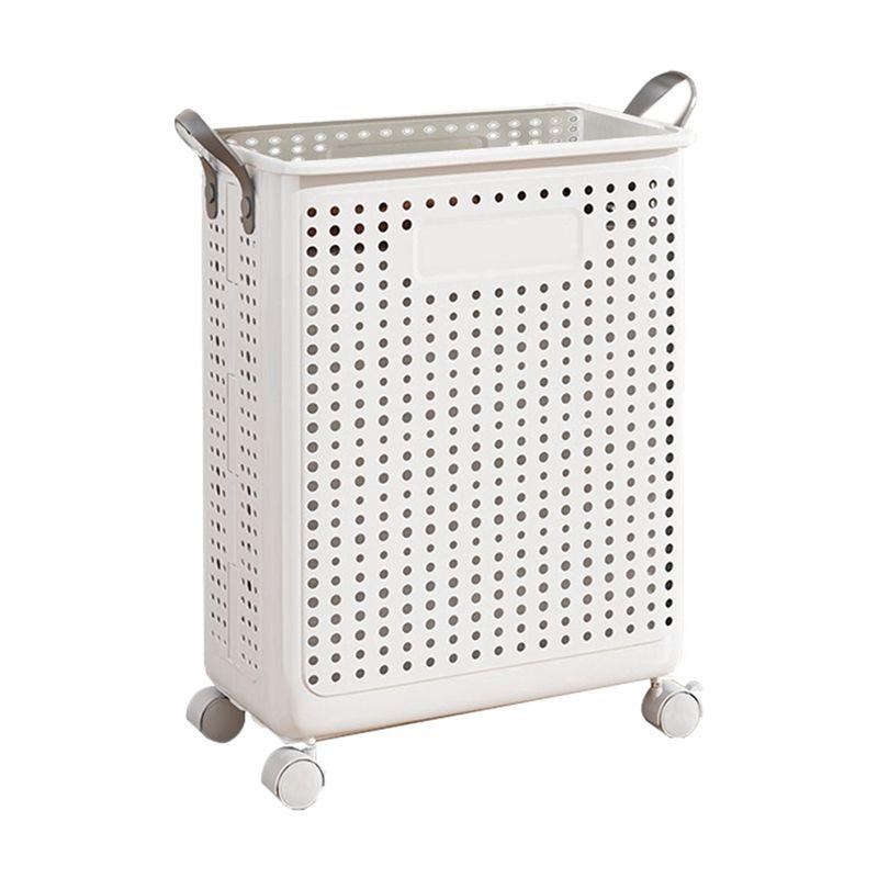 M-Modern-Household Folding Dirty Laundry Basket Bathroom Laundry Basket With Pulley Basket