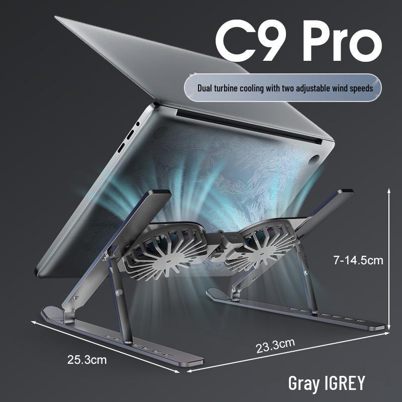 Adjustable and Portable Laptop Cooling Fan Stand