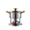 Wutuo Mini-Hot Pot aus Edelstahl