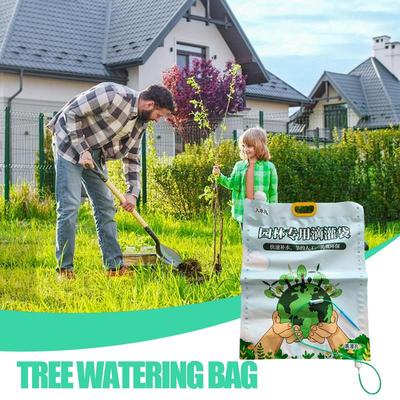 Water Bags For Trees Slow-Release Irrigation Waterer Adjustable Drip Rate Slow-Release Tree Irrigation Bag For Landscaping