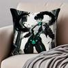 Game SStellarES BBladeS Cushion Cover Pillowcase Antidustmite Invisible Zipper Short Plush Sofa Cushion