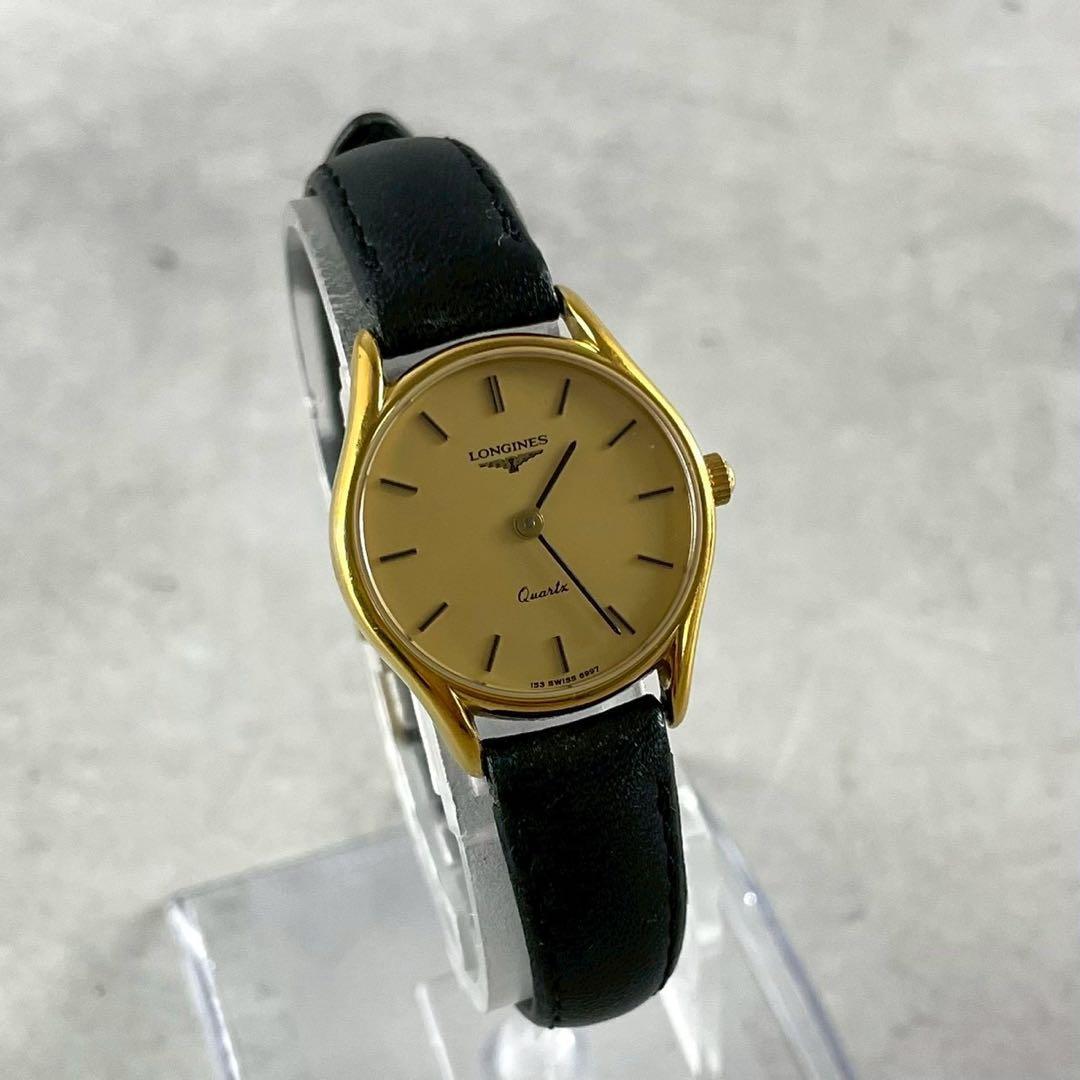 Used [Exterior Beauty] LONGINES Quartz Vintage Ladies Real Estate