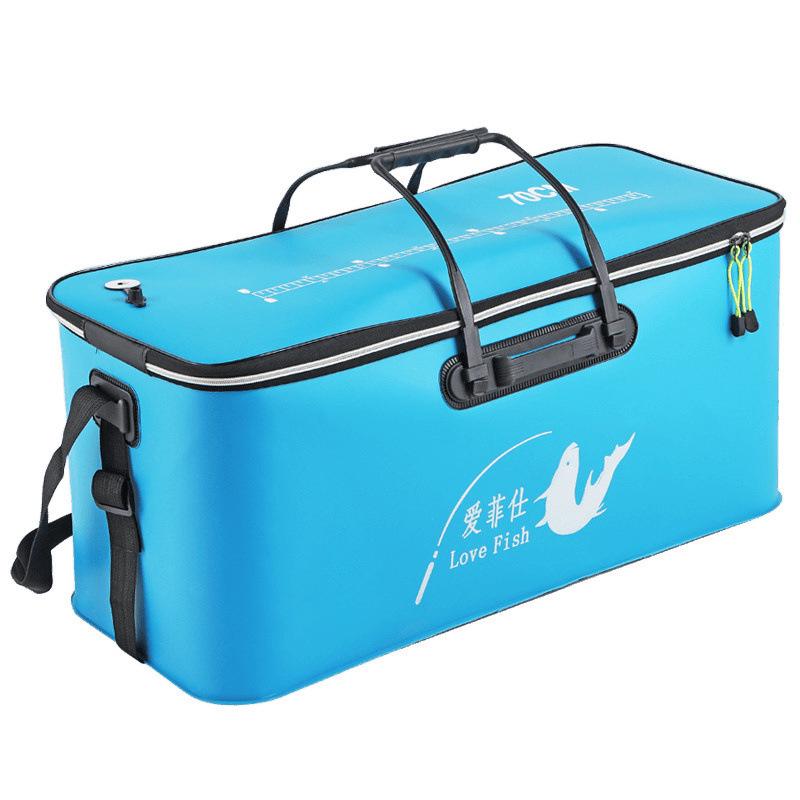 Găleată Pliabilă Multifuncțională din EVA pentru Păstrarea Peștelui - Geantă Grosă pentru Pește cu Livrare Gratuită