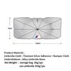 KXMHU1 Car Sticker Car Sunshade Windshield Umbrella Sun Protection Accessories For BMW M Performance 1 2 3 4 5 7 Series X1 X2 X3 X4 X5