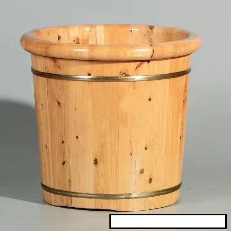 Jiemengzhe Cedar Wood Foot Spa & Steaming Tub