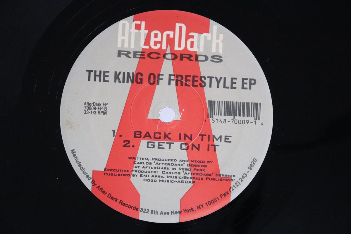 12inch Record CARLOS AFTER DARK BERRIOS King Of Freestyle EP 7009EP AFTER DARK RECO 1995 US Dance Electronica Used