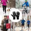Cycling 3D Full Finger Design with Touchscreen Fleece Cold Road Gym Safe and Available in 6 Colors Fluorescent Size F-TUBAME® Gloves, Shock-Absorbing