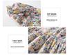 Korean Girls' Heart Cut-Out Floral Cotton Dress - Summer 2026 Collection