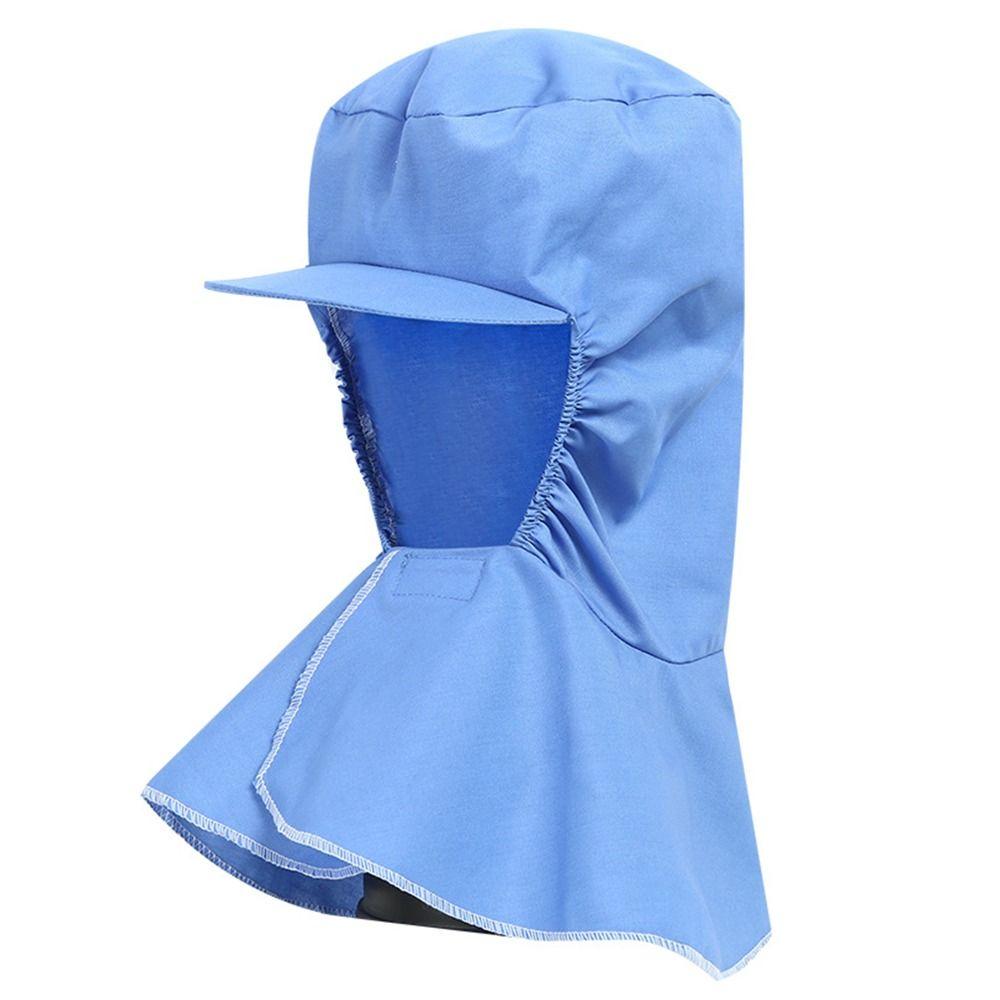 Neck Protector Dust-free Shawl Hat Breathable Work Cap New Work Hat Workshop