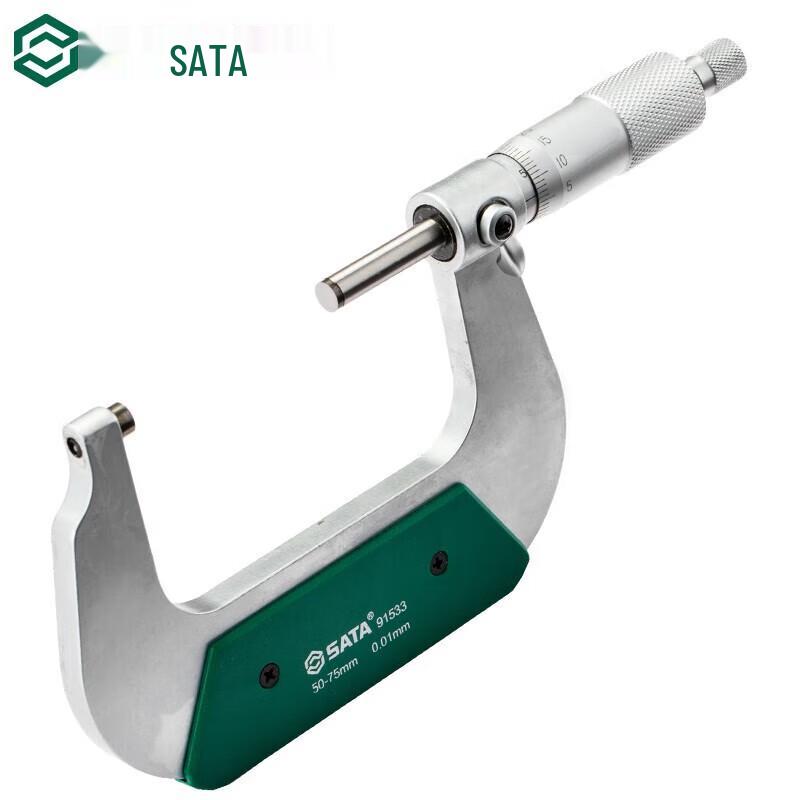 SATA 91533 Outside Micrometer 50-75mm