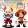 Charming Pvc One Piece Figurines Of Laughing Ace And Yamato Perfect For Collectors