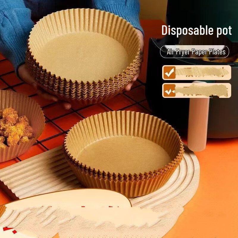 

ZISIZ Round Air Fryer Parchment Paper Liners