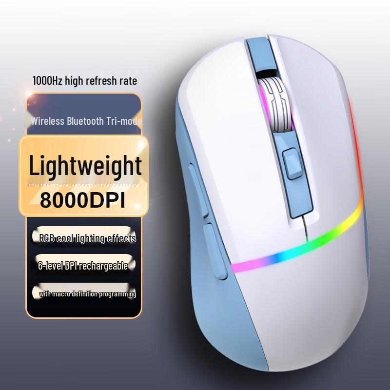 

Y-FRUITFUL M96 Lightweight Gaming Tri-Mode Wireless Mouse