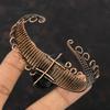 Picasso Jasper Bangle Copper Wire Wrapped Bangle Adjustable Cuff Bracelet Handmade Copper Wire Wrap Jewelry Gemstone Bracelet Wedding Gifts