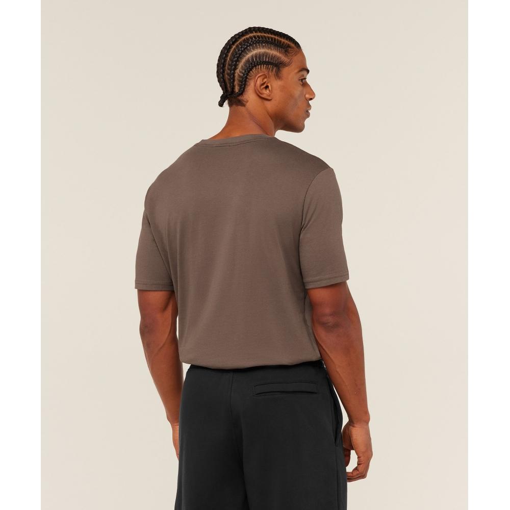 Gymshark CresT T shirT sofT Brown A1a3j Nbzv