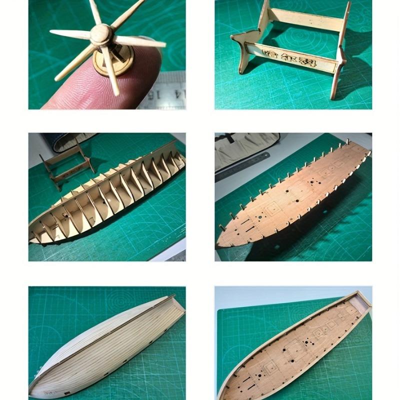 "Wood Assembly ""Harko"" Classical Western Boat Kit Educational Science Making Assembly Boat Model"