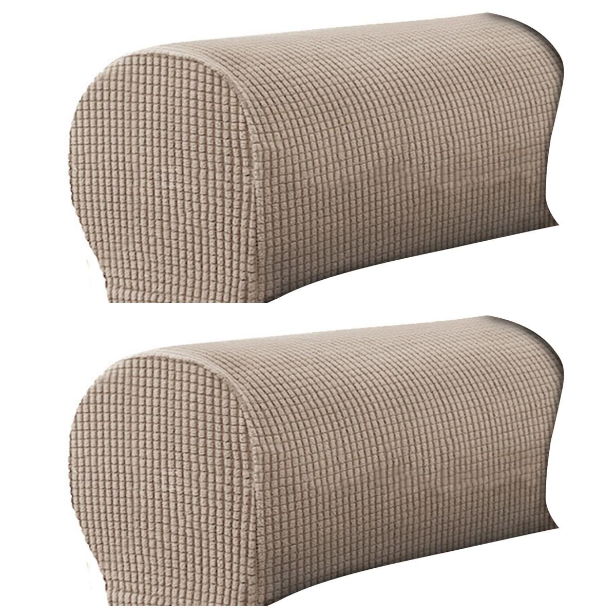 Стирки и гибкие чехлы-протекторы для подлокотников дивана - Набор из 2 штук