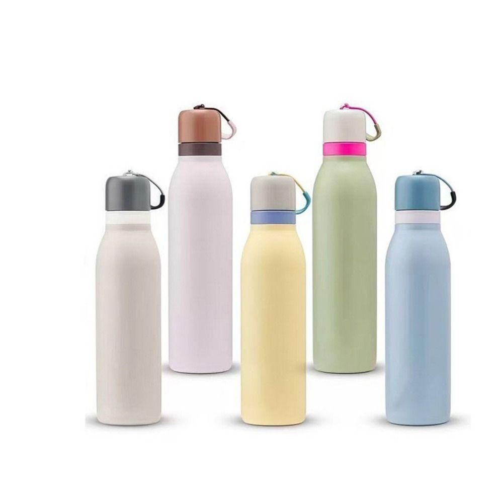 Large Capacity Insulated Bottle Leak-Proof Vacuum Flask Bottle Portable Sports Kettle Hiking
