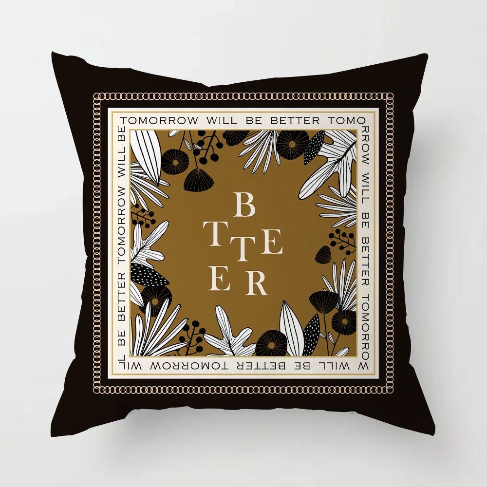 

Retro Light Luxury American Pillowcase Living Room Sofa Cushion Cover Bedroom Bed Pillow Cover Square 45x45cm