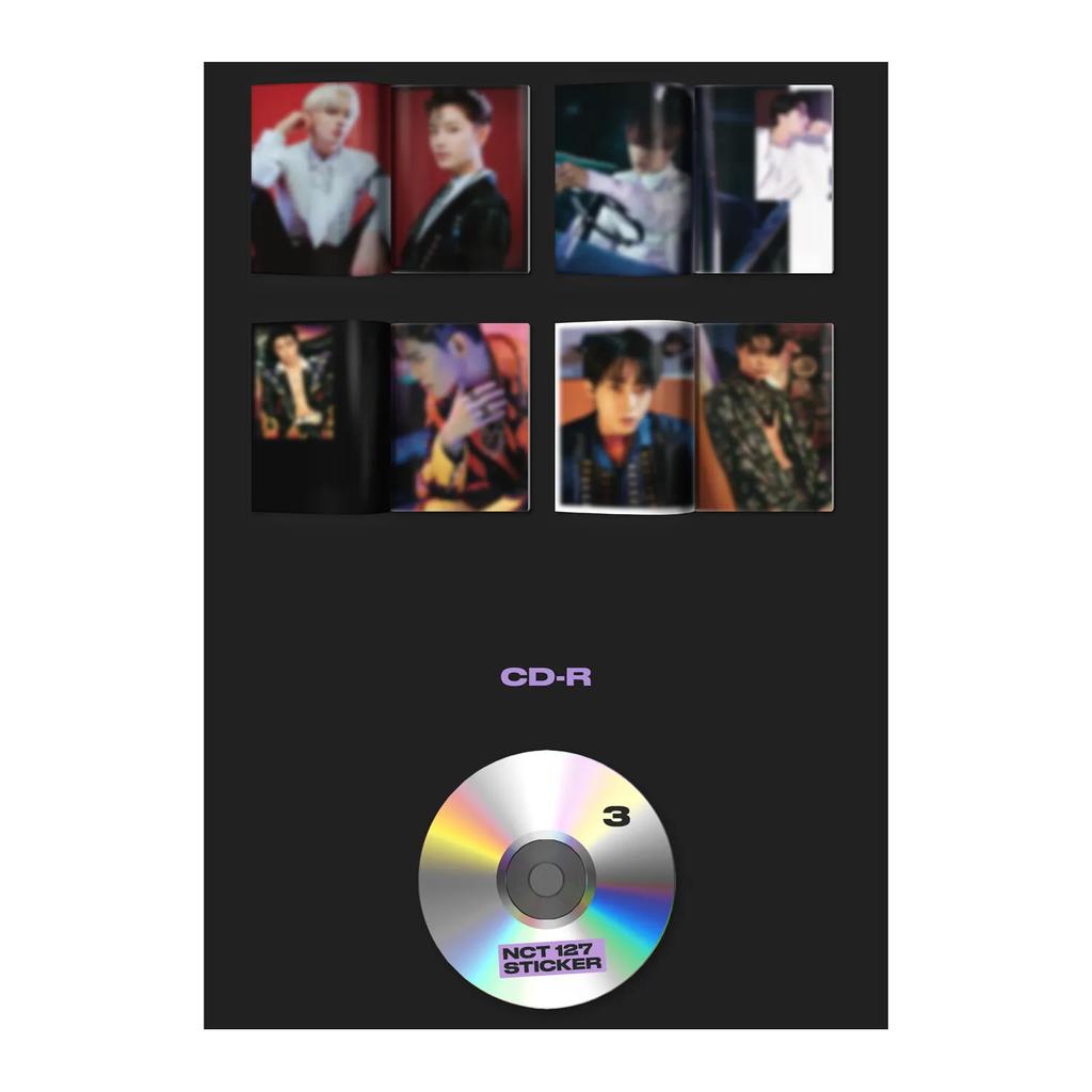 NCT 127 3rd Album - Sticker [Sticker ver.]