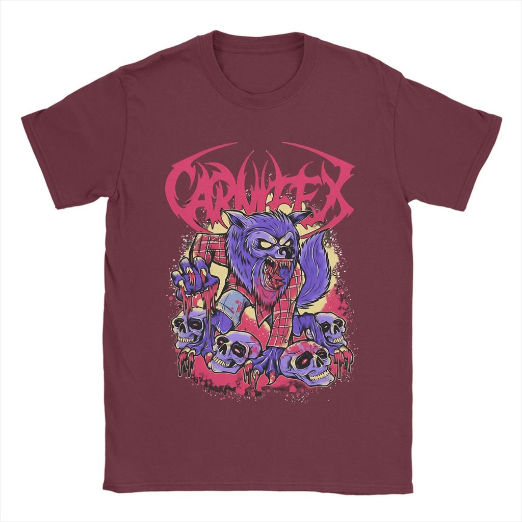 Unisexs TShirts Carnifex Band Rock Metal Carnifex Gift Music Fans Vintage Cotton Tee Shirt Short Sleeve T Shirts O Neck Clothes